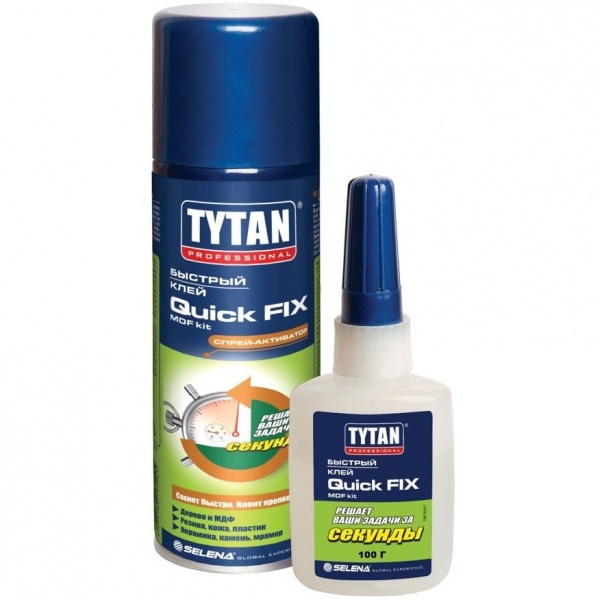 TYTAN MDF KIT двухкомпонентный цианакрилатный клей для МДФ